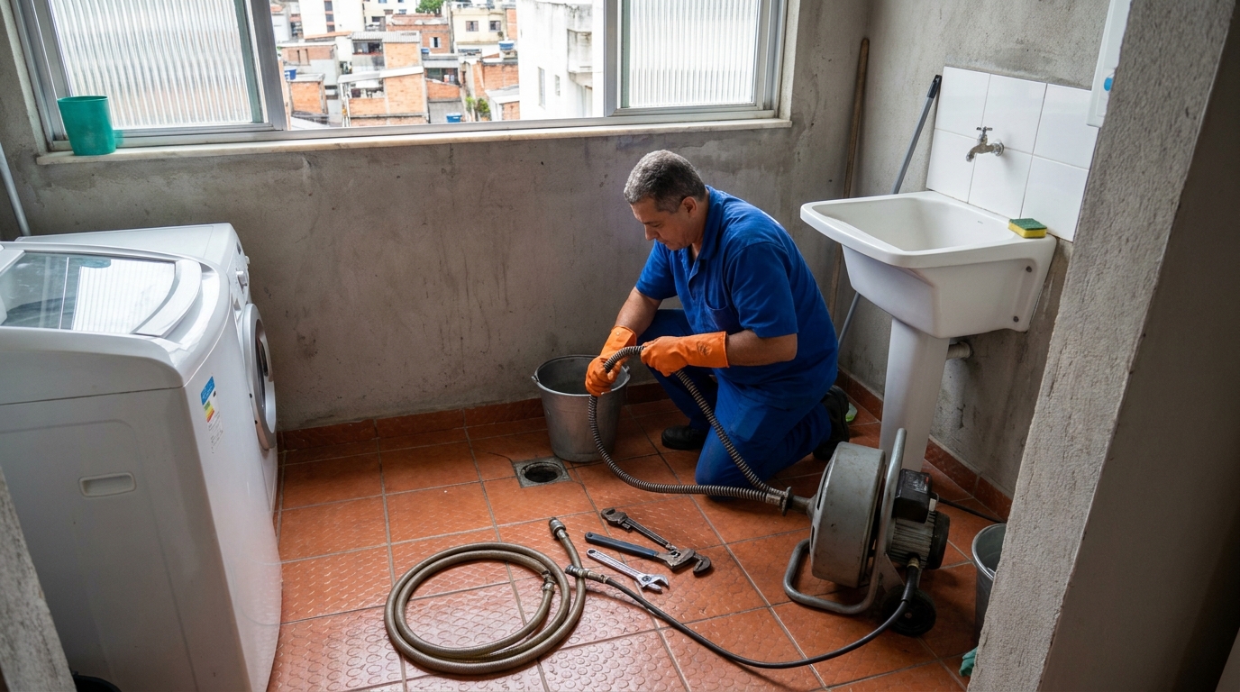 Limpeza Profunda de Ralos em Ipatinga, Sorocaba‑SP